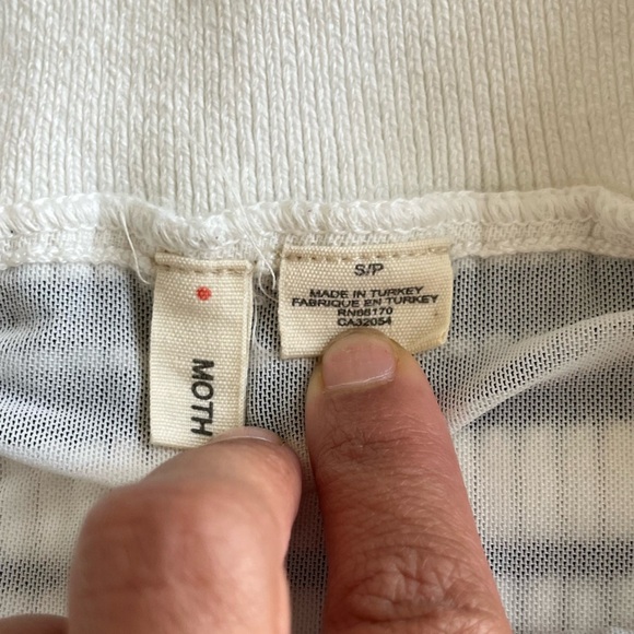 Moth Anthropologie Serilda Knit Ribbed Striped Pencil Skirt SZ S - Picture 3 of 8